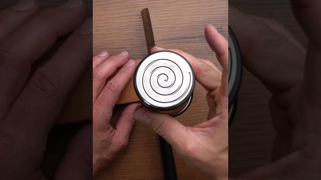Transform a mac nakiri knife to be sharper than a platinum razor with the tumbler rolling sharpener Transform a mac nakiri knife to be sharper than a platinum razor with the tumbler rolling sharpener