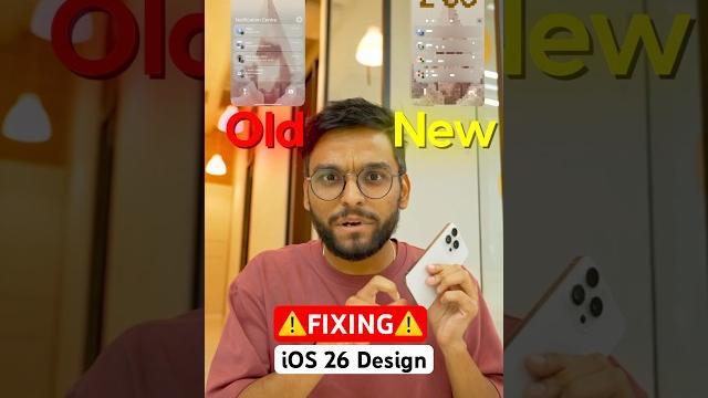 ️fixing apple ios 26 design ️ ️fixing apple ios 26 design ️