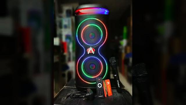 Audionic speaker solo x-85(6.5") dual speakers with wireless mic bass sound#speaker#foryou #audionic Audionic speaker solo x-85(6.5") dual speakers with wireless mic bass sound#speaker#foryou #audionic
