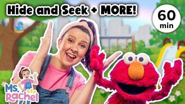 Hide and seek with ms rachel & elmo + more games, kids songs, nursery rhymes & social skills Hide and seek with ms rachel & elmo + more games, kids songs, nursery rhymes & social skills