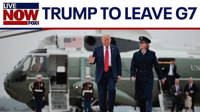 Breaking: trump leaving g7 summit early due to middle east conflict, wh says | livenow from fox Breaking: trump leaving g7 summit early due to middle east conflict, wh says | livenow from fox