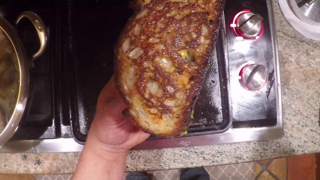 Late night chorizo grilled cheese Late night chorizo grilled cheese