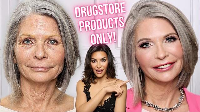 Makeup for mature women using only inexpensive drugstore products | *detailed* tutorial! Makeup for mature women using only inexpensive drugstore products | *detailed* tutorial!