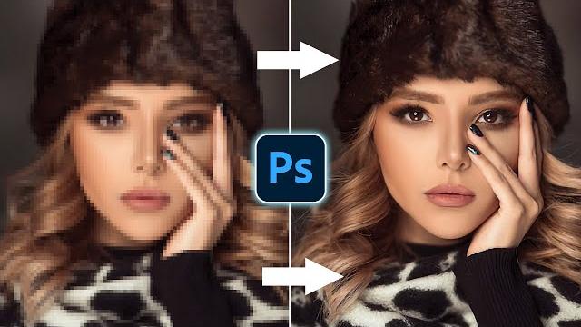 Easily convert low to high resolution photos in photoshop Easily convert low to high resolution photos in photoshop