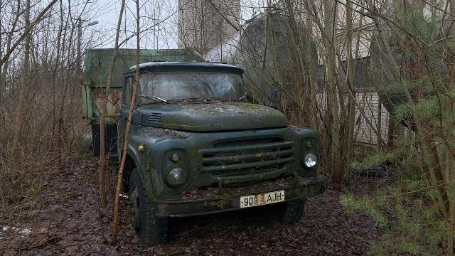 Starting zil-130 after 25 years + test drive Starting zil-130 after 25 years + test drive