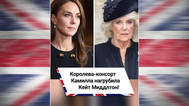 Королева консорт камилла нагрубила кейт миддлтон! #shorts Королева консорт камилла нагрубила кейт миддлтон! #shorts