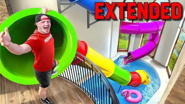 I turned my house into a waterpark! - extended I turned my house into a waterpark! - extended