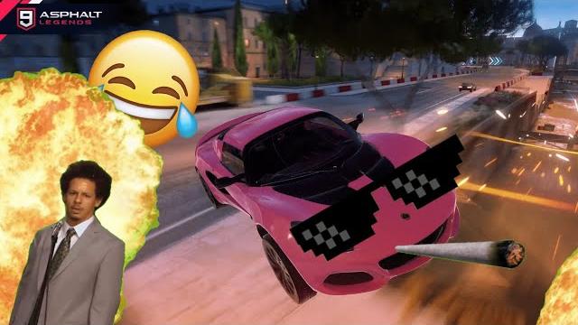 Asphalt 9 - funny moments montage Asphalt 9 - funny moments montage