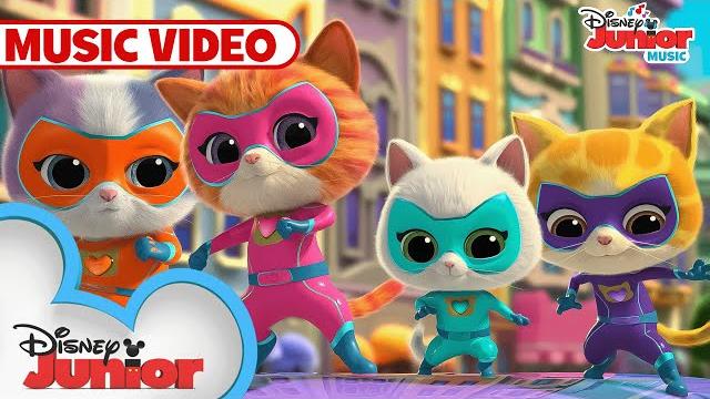 Paws out, claws out | music video | superkitties | @disneyjr Paws out, claws out | music video | superkitties | @disneyjr