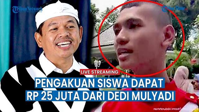 Pengakuan siswa dulu pecandu game kini berubah usai masuk barak, dapat rp 25 juta dari dedi mulyadi Pengakuan siswa dulu pecandu game kini berubah usai masuk barak, dapat rp 25 juta dari dedi mulyadi