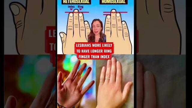 Check your fingers #didyouknow #lgbt #lesbian #nails #funfacts #gay #genetics #interesting Check your fingers #didyouknow #lgbt #lesbian #nails #funfacts #gay #genetics #interesting
