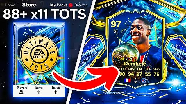 88+ x11 ultimate tots packs & picks! fc 25 ultimate team 88+ x11 ultimate tots packs & picks! fc 25 ultimate team