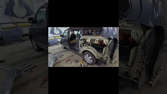 Замена заднего крыла hyundai grand starex Замена заднего крыла hyundai grand starex