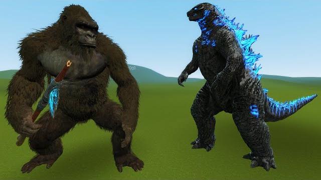 Godzilla vs kong!! garry's mod sandbox Godzilla vs kong!! garry's mod sandbox