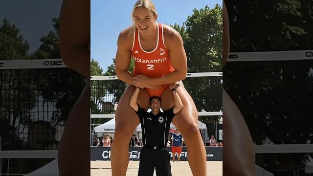The tallest female volleyball player in the world #women's volleyball team #sports #volleyball The tallest female volleyball player in the world #women's volleyball team #sports #volleyball