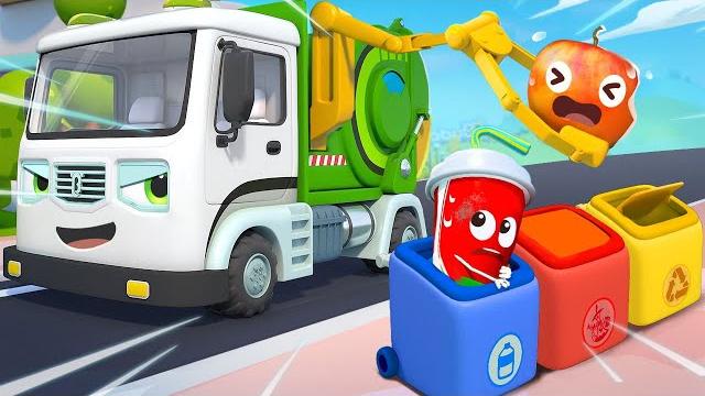 Truck and street vehicles - garbage truck | learning vehicles | kids song | kids cartoon | babybus Truck and street vehicles - garbage truck | learning vehicles | kids song | kids cartoon | babybus