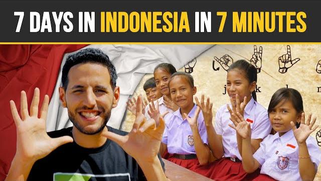 7 days in indonesia in 7 minutes 7 days in indonesia in 7 minutes
