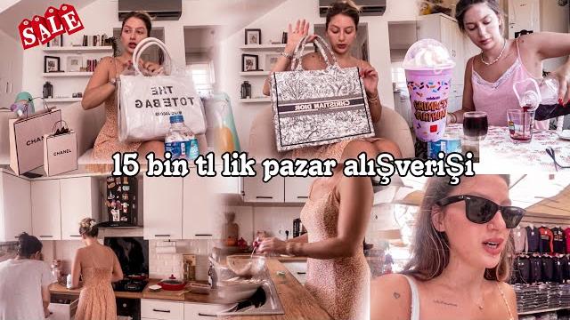 15 bin tl lik marka alışverişim neler aldım / temizlik düzen / sivilcelerimle başım dertte / vlog 15 bin tl lik marka alışverişim neler aldım / temizlik düzen / sivilcelerimle başım dertte / vlog