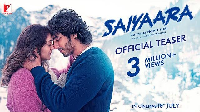 Saiyaara | official teaser | ahaan panday | aneet padda | mohit suri | releasing 18 july 2025 Saiyaara | official teaser | ahaan panday | aneet padda | mohit suri | releasing 18 july 2025