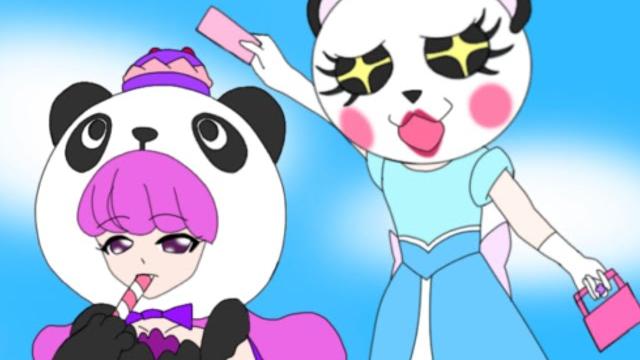 パンダの日でパンダ繋がり【トロピカル〜ジュ!プリキュア 】 パンダの日でパンダ繋がり【トロピカル〜ジュ!プリキュア 】