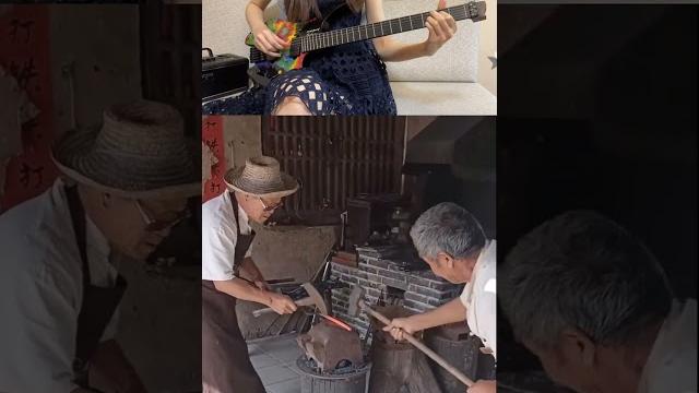 #打铁版《#晴天》 #节奏感#绝了 #打铁版《#晴天》 #节奏感#绝了
