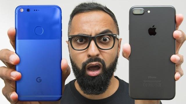 Pixel xl vs iphone 7 plus Pixel xl vs iphone 7 plus