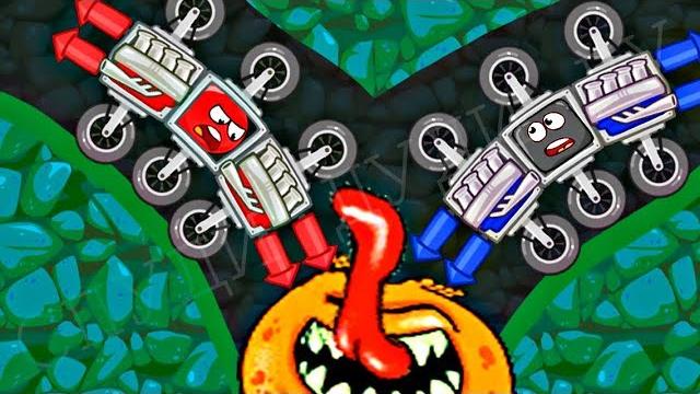 99999 красных шариков в bad piggies - в игре красный шар и его машинка строим с спуди - red ball 4 99999 красных шариков в bad piggies - в игре красный шар и его машинка строим с спуди - red ball 4