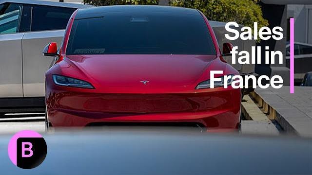 Tesla sales in france fall to three-year low Tesla sales in france fall to three-year low