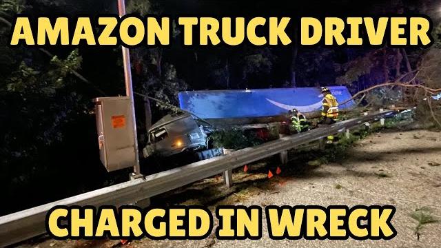 Amazon truck driver changed in wreck Amazon truck driver changed in wreck