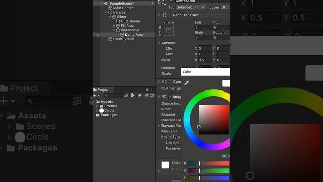 Circular slider | #unity | link in descirption Circular slider | #unity | link in descirption