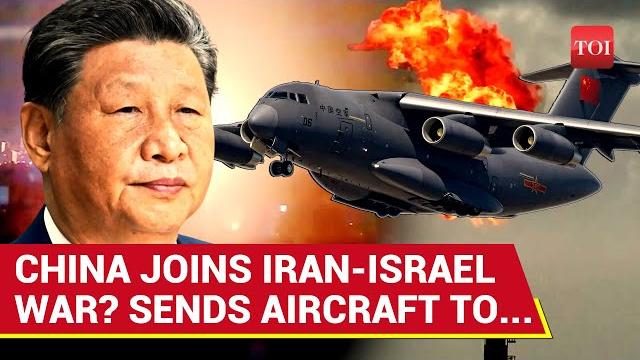 China aircraft 'secretly dumps' weapons in iran, turns off tracking amid irgc's blitz | report China aircraft 'secretly dumps' weapons in iran, turns off tracking amid irgc's blitz | report