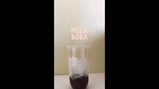 Iklan milk boba Iklan milk boba