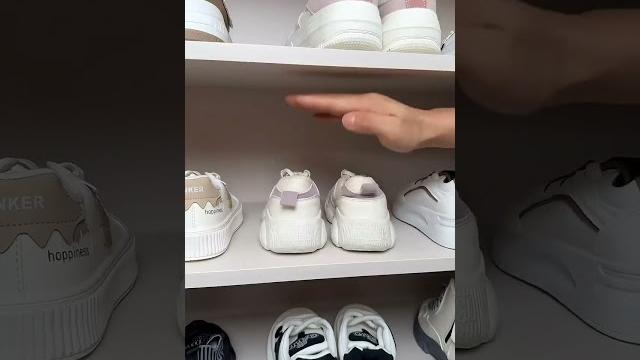 With this shoe rack, your shoe cabinet is not only neat and beautiful, but it also saves space... With this shoe rack, your shoe cabinet is not only neat and beautiful, but it also saves space...