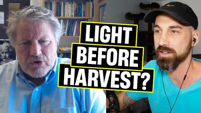 48 hours of light before harvest! (not dark!) 48 hours of light before harvest! (not dark!)