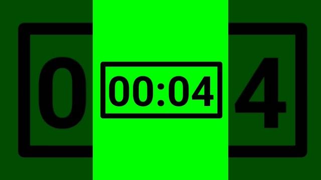 Countdown green screen 5 seconds no copyright | timer green screen #shorts #greenscreen #video Countdown green screen 5 seconds no copyright | timer green screen #shorts #greenscreen #video