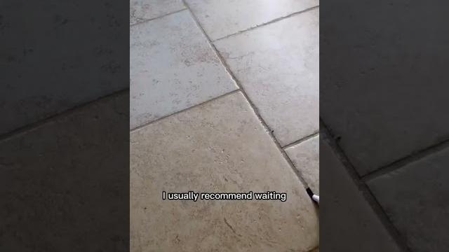 How to seal grout #diy #grout #cleaning How to seal grout #diy #grout #cleaning