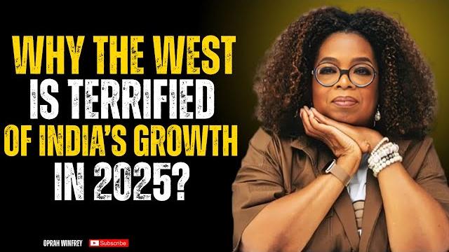 Why the west is terrified of india’s growth in 2025? – oprah winfrey’s shocking motivation speech!" Why the west is terrified of india’s growth in 2025? – oprah winfrey’s shocking motivation speech!"
