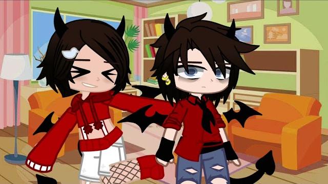 Twins fart battle || gacha club farts Twins fart battle || gacha club farts