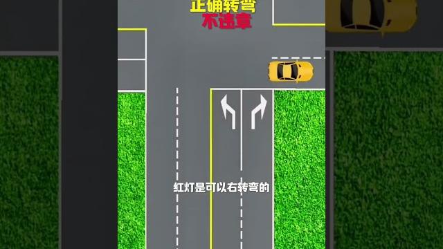 不是所有的圆形红灯都可以右转!特别是这种情况! 不是所有的圆形红灯都可以右转!特别是这种情况!