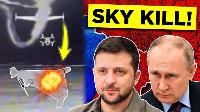 Ukraine’s new drone just hunted a shahed on camera! Ukraine’s new drone just hunted a shahed on camera!