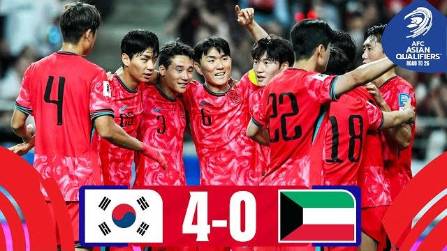 Korea republic top group in style! | korea republic - kuwait | highlights #asianqualifiers - rt 26 Korea republic top group in style! | korea republic - kuwait | highlights #asianqualifiers - rt 26