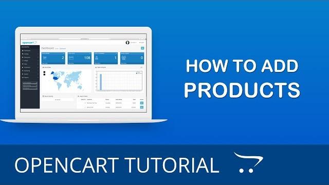 How to create new products in opencart 3.x How to create new products in opencart 3.x