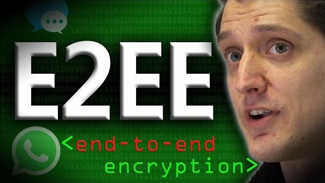 End to end encryption (e2ee) - computerphile End to end encryption (e2ee) - computerphile