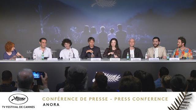 Anora – press conference – english – cannes 2024 Anora – press conference – english – cannes 2024