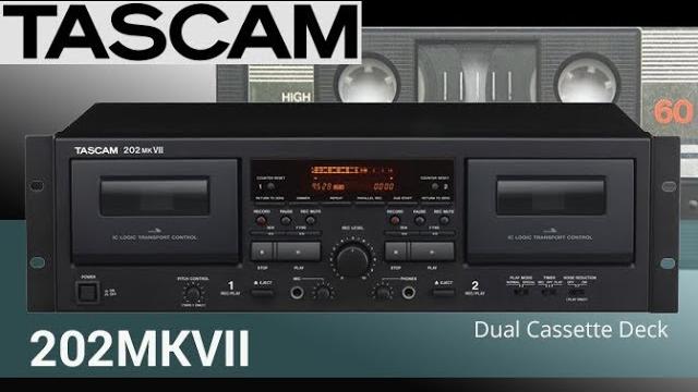 New tascam 202ᴍᴋvii cassette deck - detailed review New tascam 202ᴍᴋvii cassette deck - detailed review