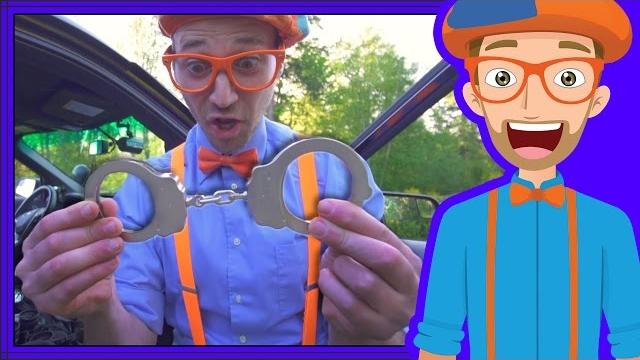 Police cars for children with blippi | educational videos for kids Police cars for children with blippi | educational videos for kids