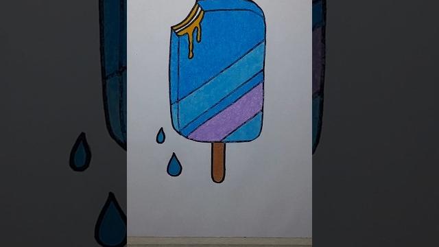 How to drawing ice cream stik variant 4 #shorts How to drawing ice cream stik variant 4 #shorts
