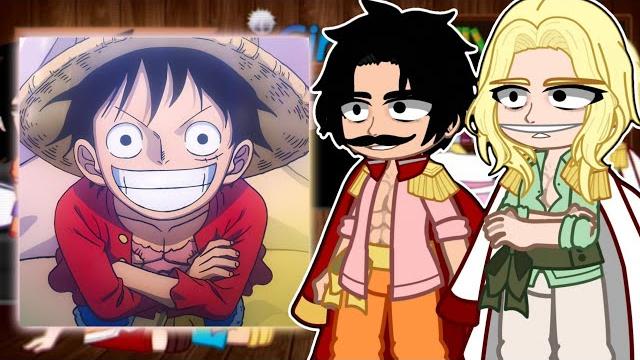 Old era react to luffy || one piece || gacha Old era react to luffy || one piece || gacha