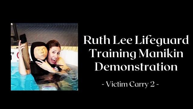 Ruth lee lifeguard training rescue adult manikin | victim carry 2 | product demo | mannequin Ruth lee lifeguard training rescue adult manikin | victim carry 2 | product demo | mannequin