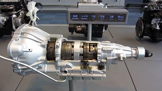 Наглядно. работа 4-х ступенчатой акпп toyota a43dl Наглядно. работа 4-х ступенчатой акпп toyota a43dl